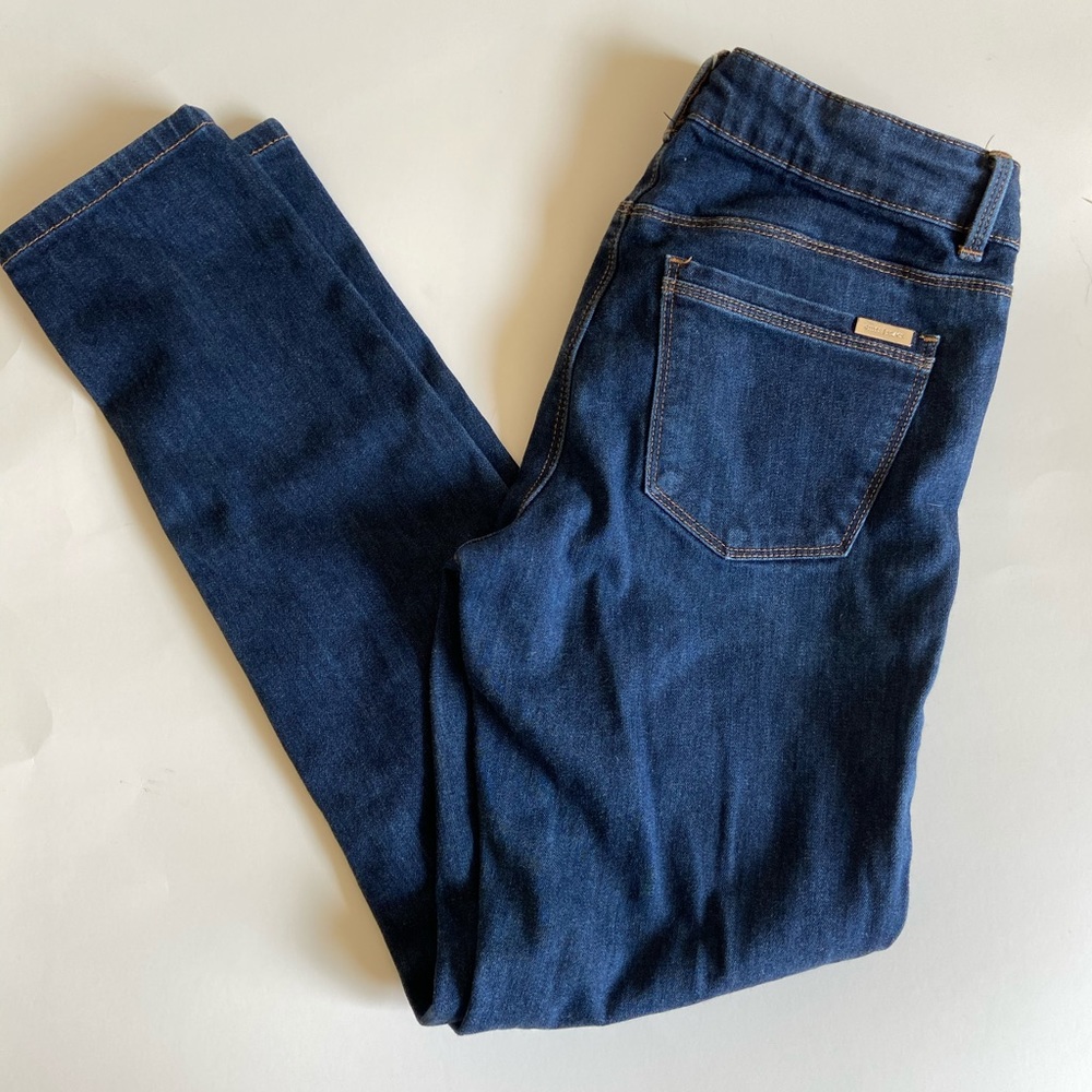 WHBM sz 2 low waist skimmer skinny jeans